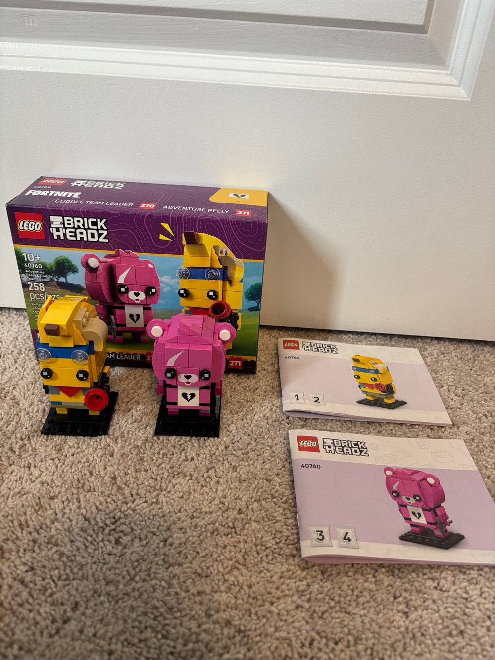Lego BrickHeadz Fortnite Adventure Peely & Cuddle Team Leader